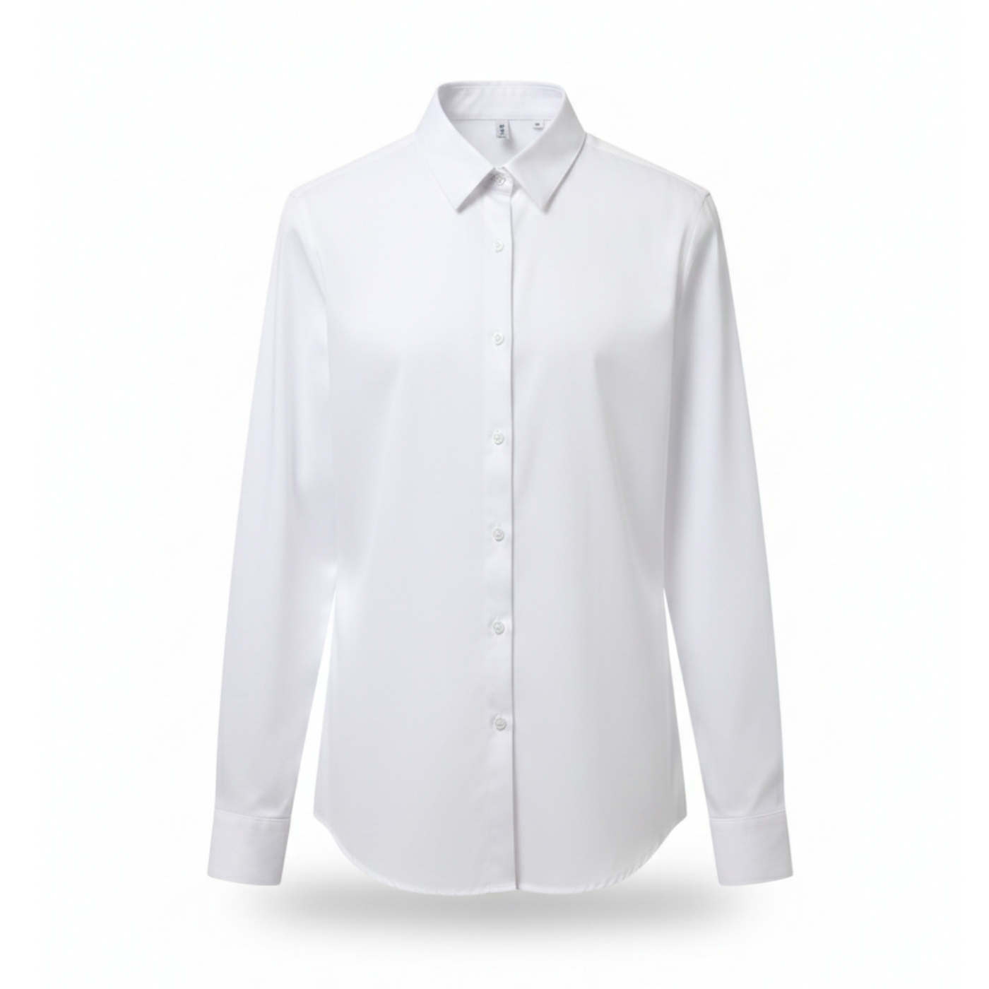 Classic Slim Fit White Dress Shirt