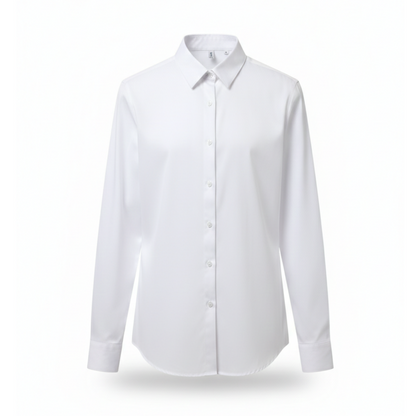 Classic Slim Fit White Dress Shirt