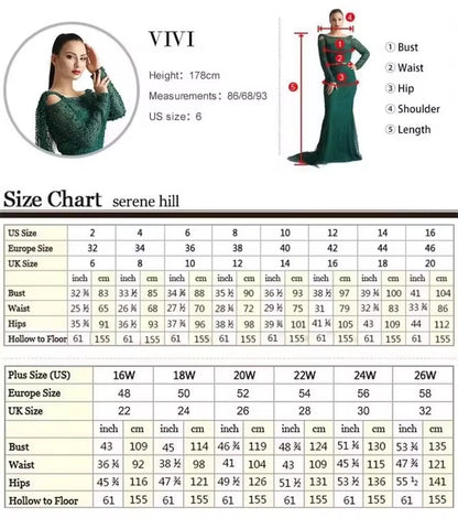 Luxury Silver Crystal Beaded Long Sleeve Evening Dress LA73167B