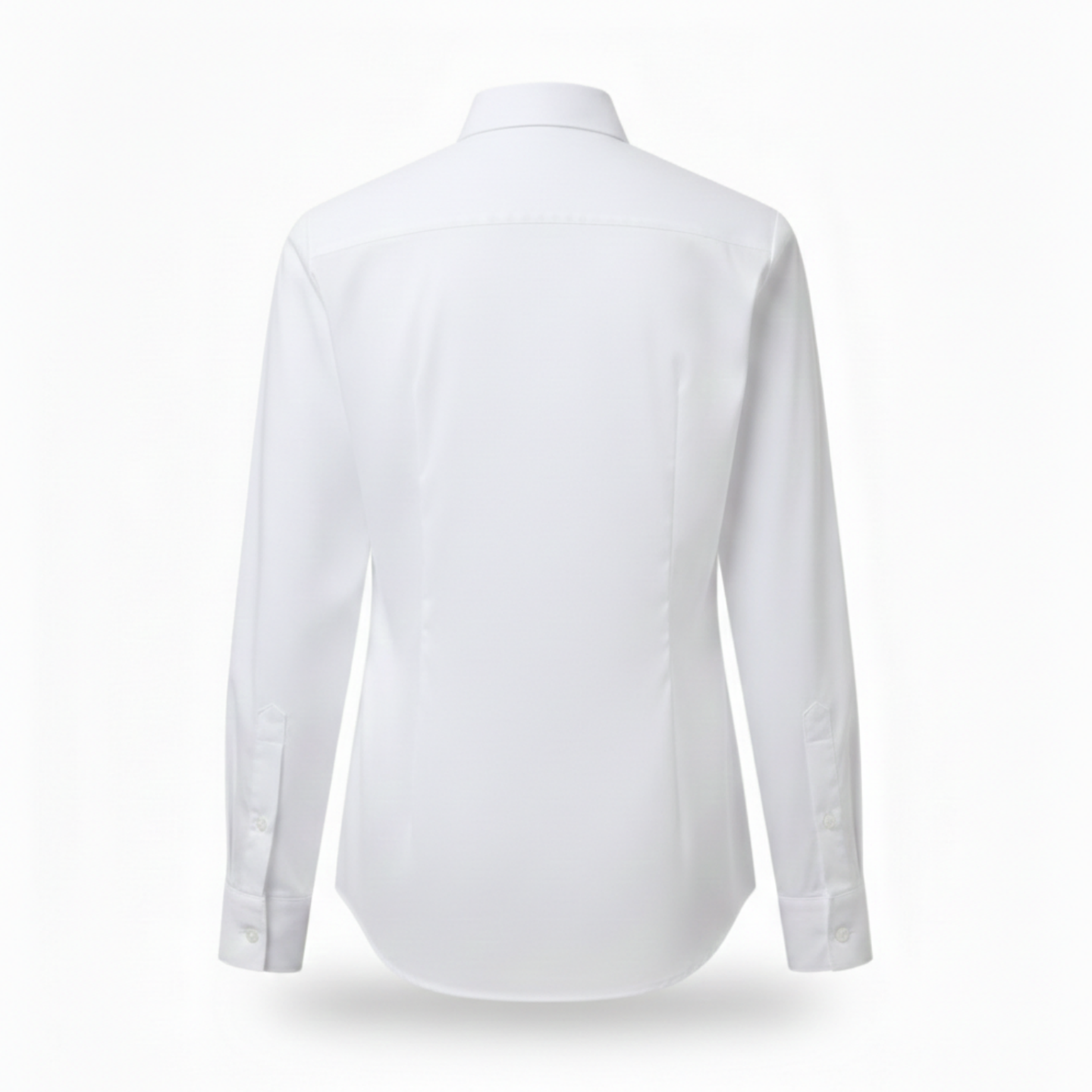 Classic Slim Fit White Dress Shirt