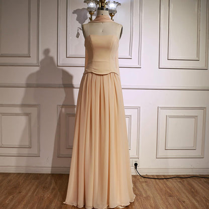 Luxury Turquoise A Line   Evening Dress with Cape LA73012
