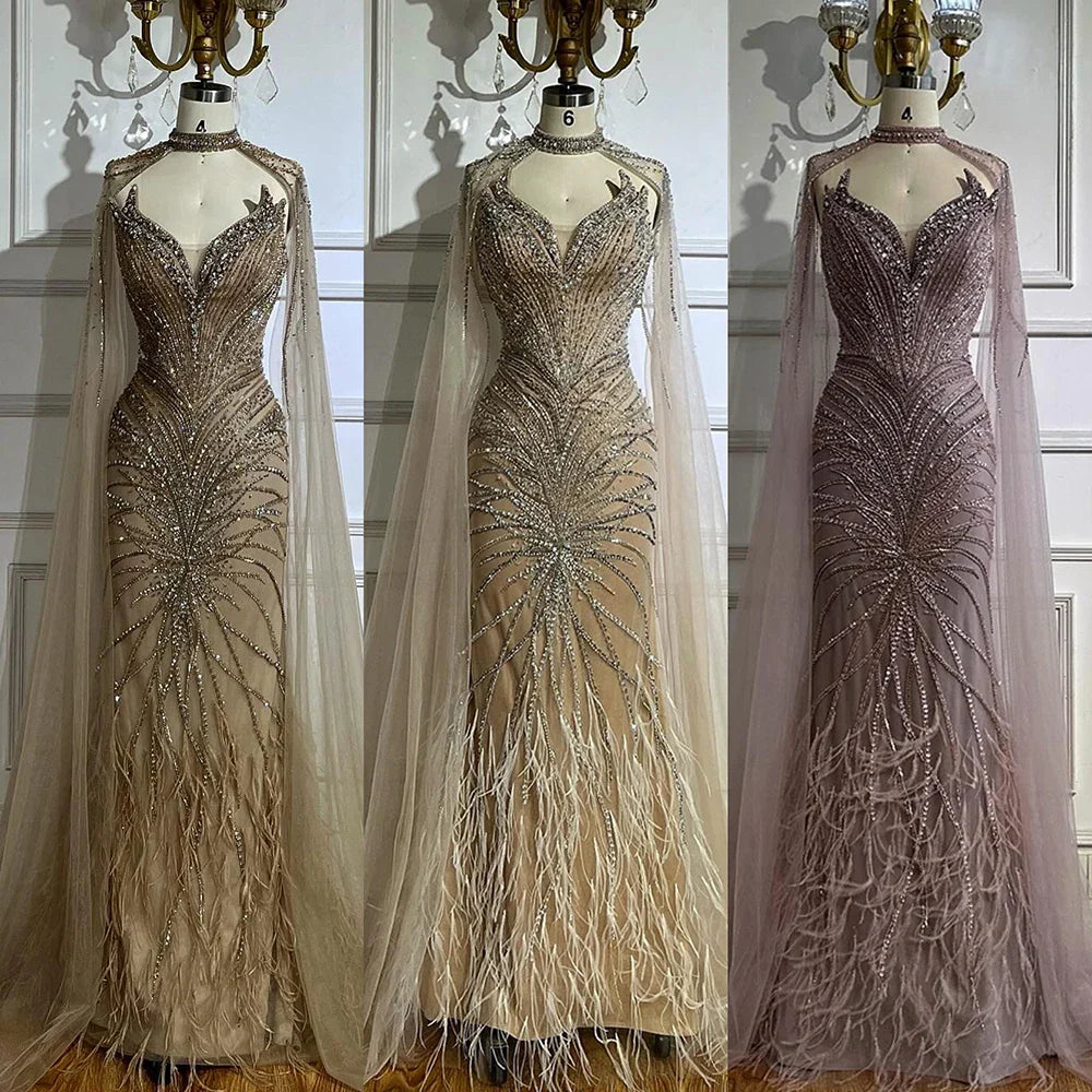 Luxury Designer Evening Dresses Mermaid Gowns for Formal Occasion LA72882