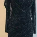 Serene Hill Silver Nude Mermaid Elegant High Spli Evening Dresses Gowns Luxury Beaded 2025 For Women Party LA70752L